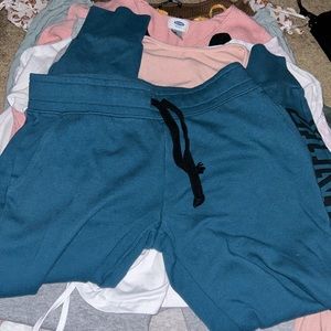 dark turqoise sweatpants